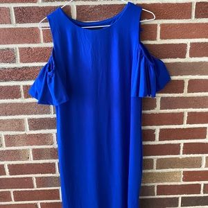 Cobalt Cut-Out Dress